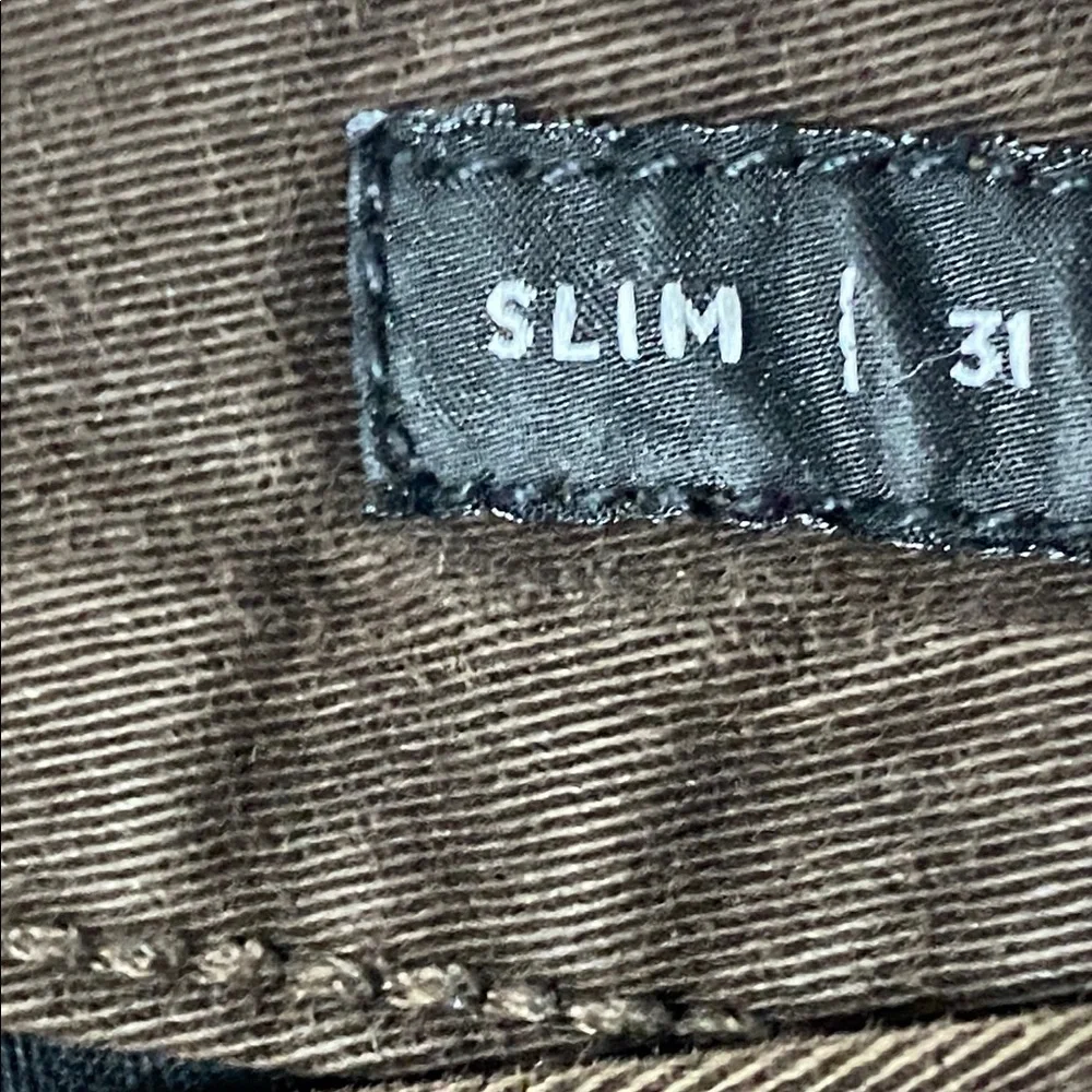 PacSun Cropped Dark Brown Chinos